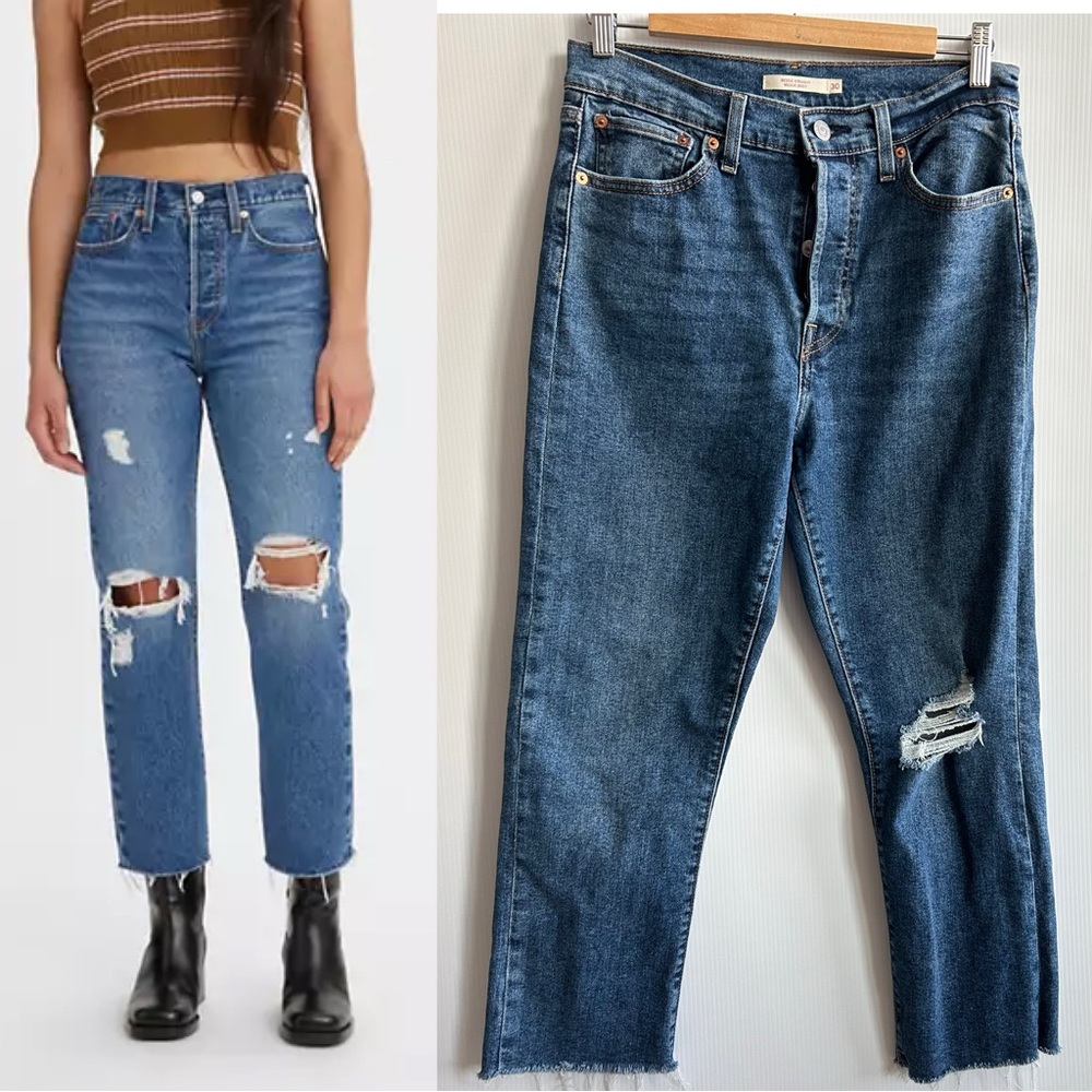 30 LEVI’S Wedgie Straight Jeans